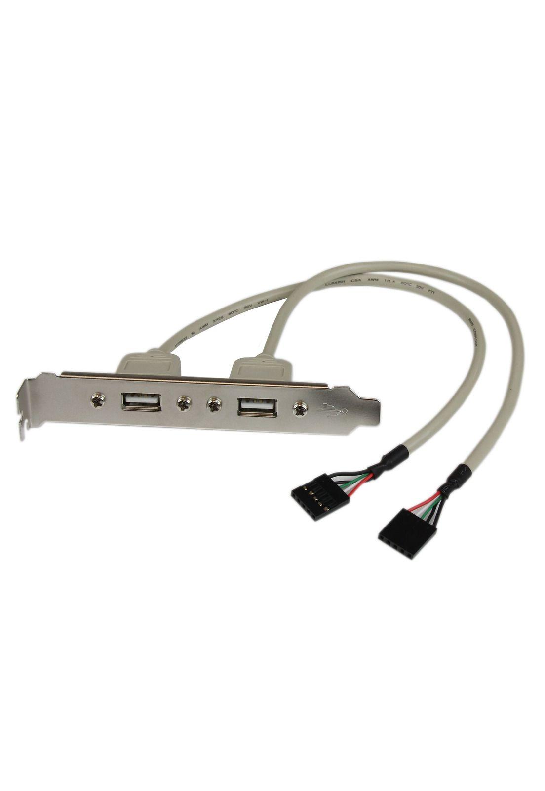 Adaptador de Placa Startech USB A Hembra de 2 puertos-0