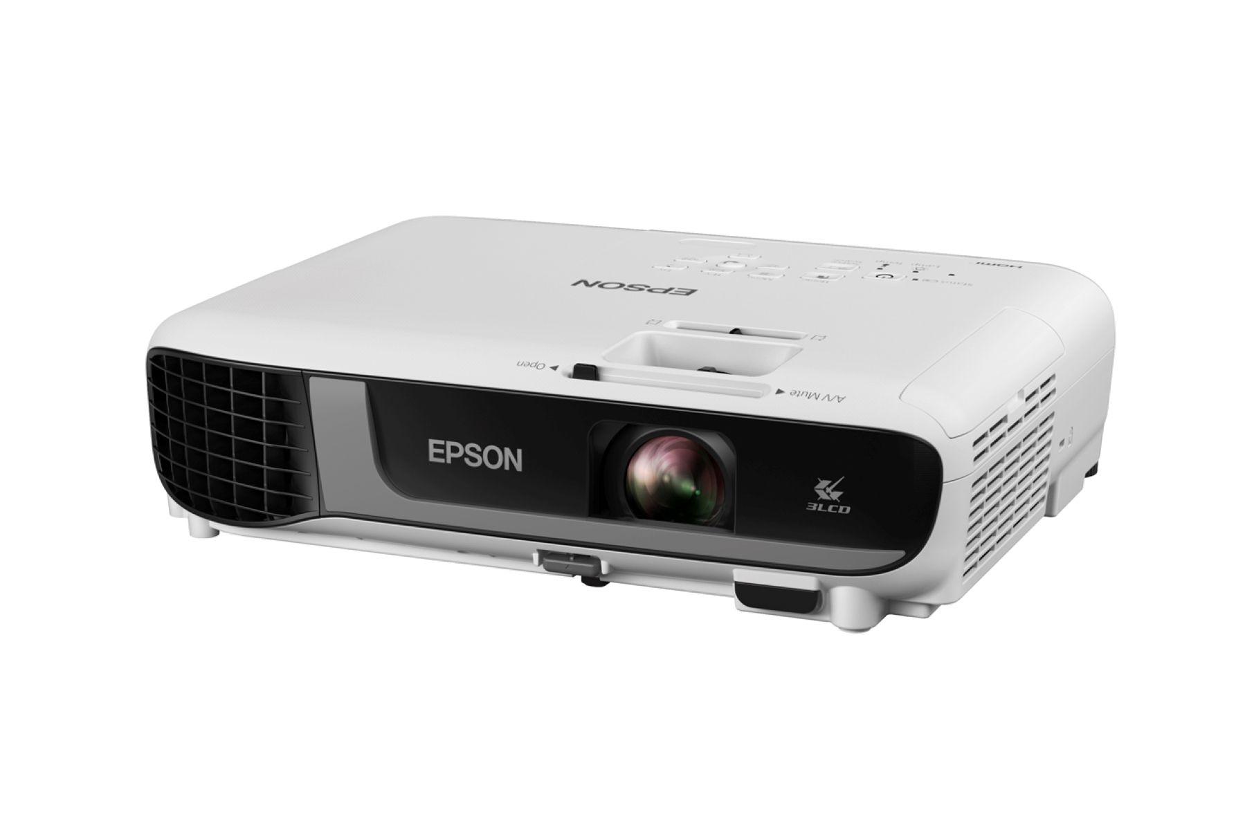 Proyector Epson PowerLite W52+ inalámbrico 3LCD 4000 Lúmenes-2
