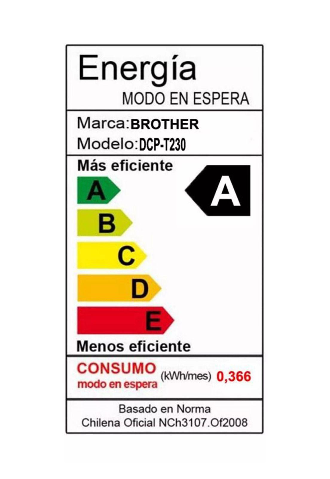 Pack tintas y Multifuncional Brother InkBenefit DCPT230-5