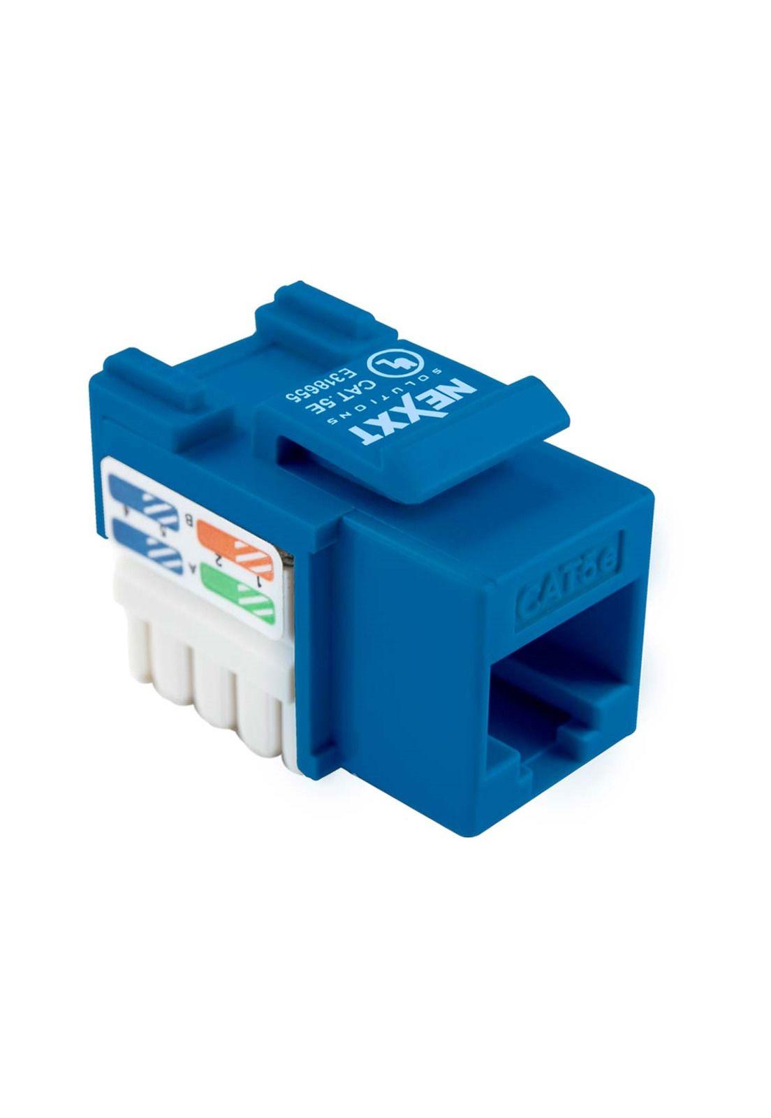 Módulo Nexxt keystone RJ-45 Cat.5E S/Blindaje tipo 110 Azul-0