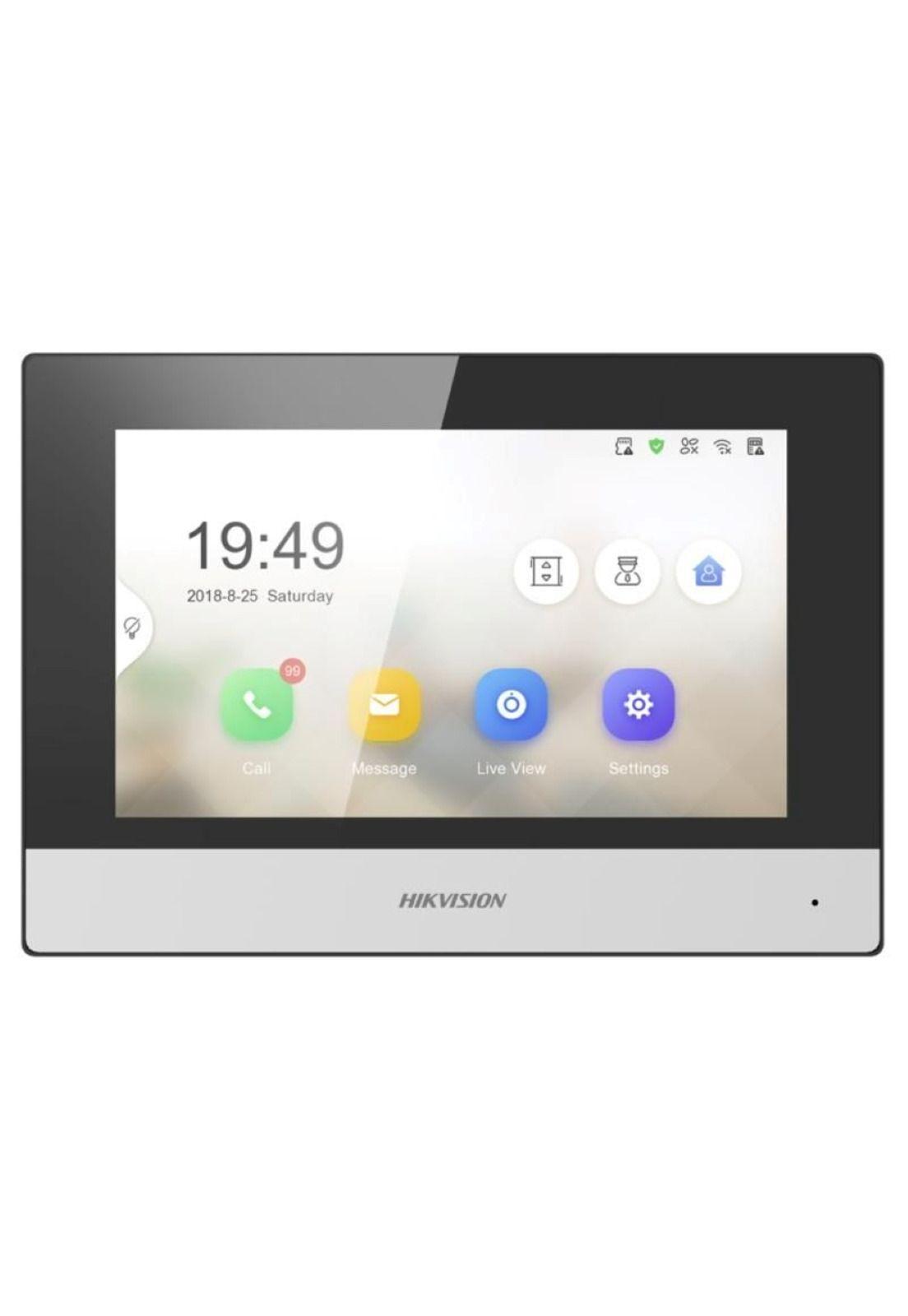 Monitor IP Hikvision para Video Portero con pantalla 7" WiFi-0