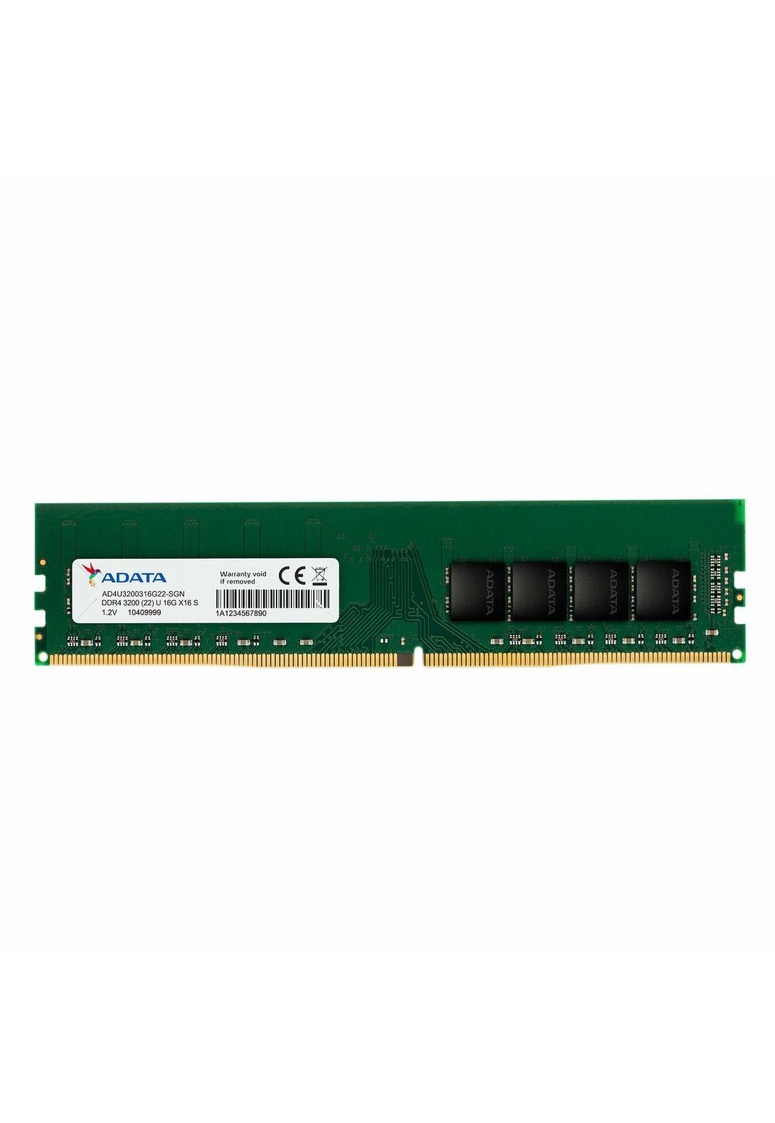 Memoria Ram ADATA Premier DDR4 16GB 3200MHz DIMM 1.2V Verde-0