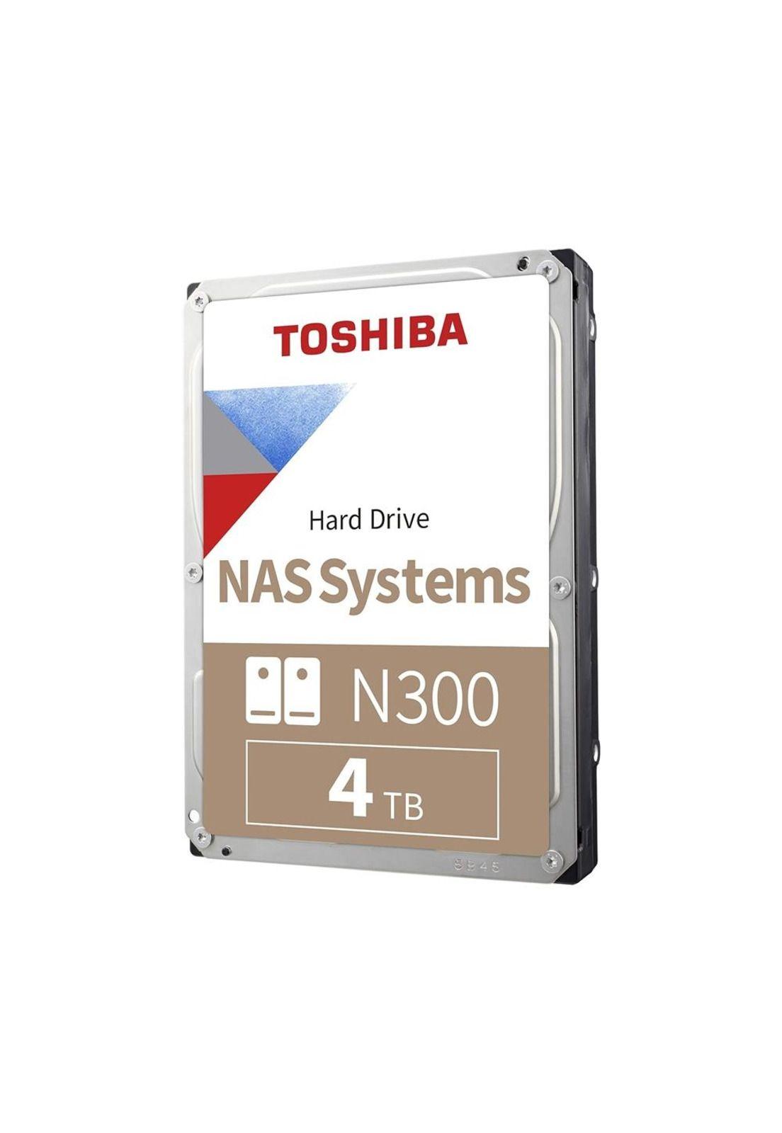Disco Duro NAS Toshiba N300 4TB 3,5" 7200rpm SATA 512MB-2