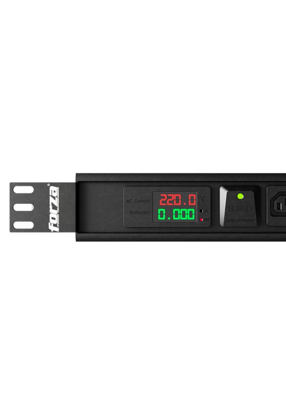 PDU Forza Medible FPD-3012M0U 6000W 30 tomas 0U 220V-4