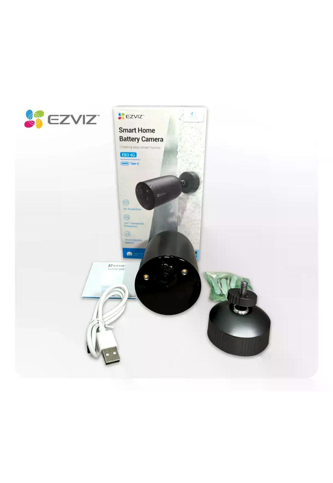 Camara Bullet Eb3 4g 2k Con Bateria 5200 Mah Ezviz-4