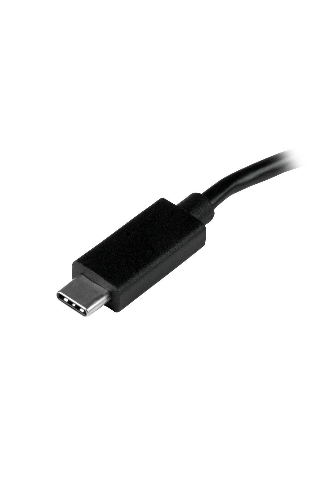 Hub Startech USB 3.0 USB-C a 1x USB-C 3x USB-A Negro-1