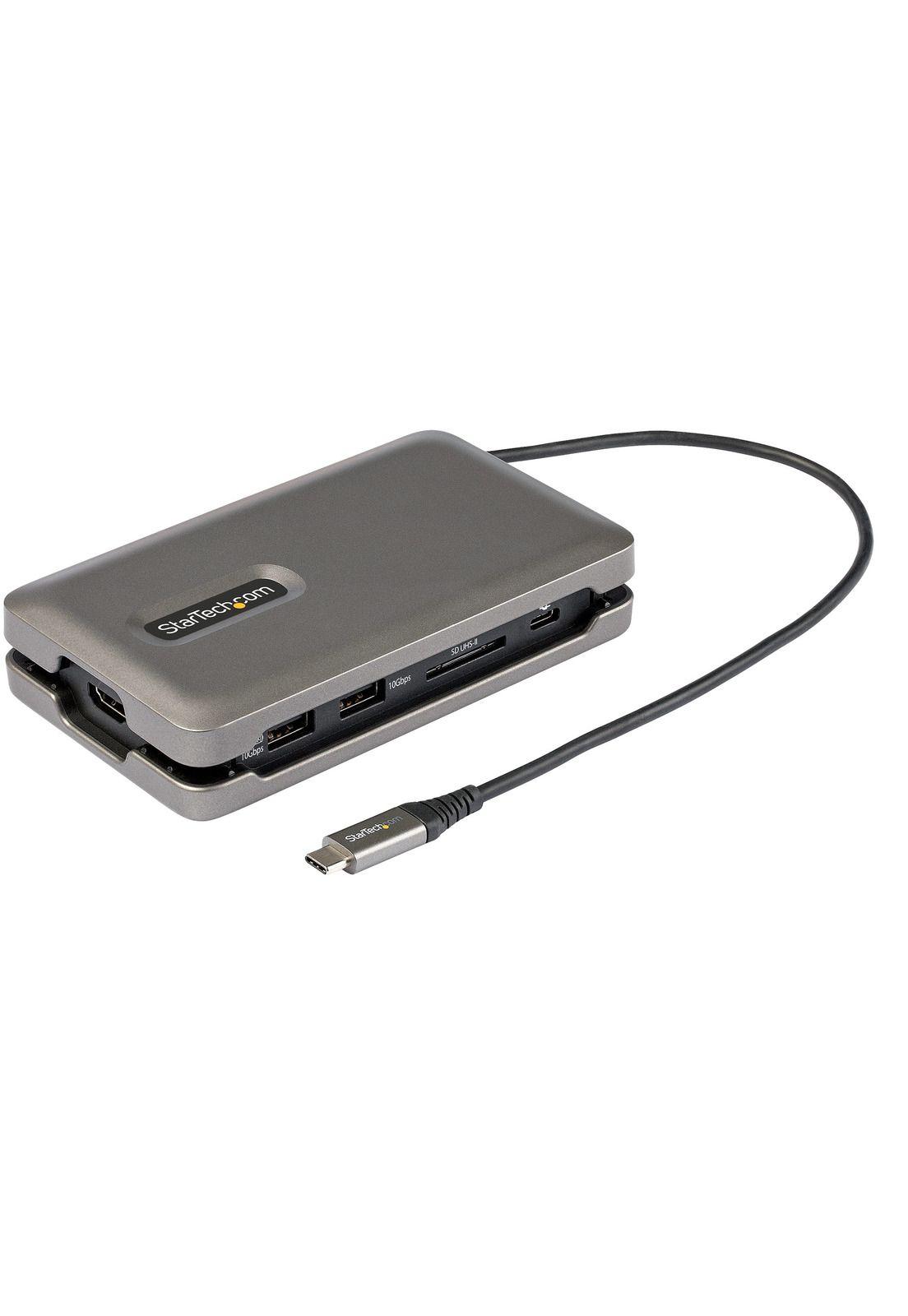 Adaptador Multipuertos StarTech USB-C a HDMI 4K a 60Hz-0