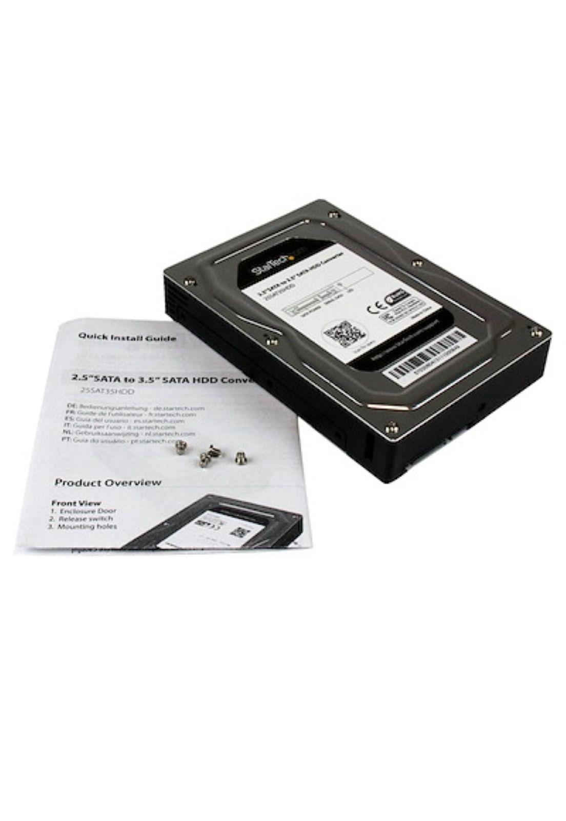 Caja Adaptador Startech SATA HDD/SSD 2.5" a 3.5" 12,5mm alt-5