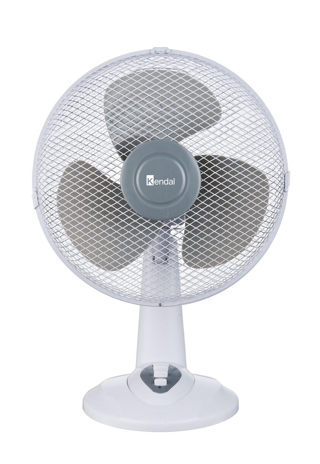 Ventilador Sobremesa Kendal 12" Kf-12d 40W potencia Blanco-1
