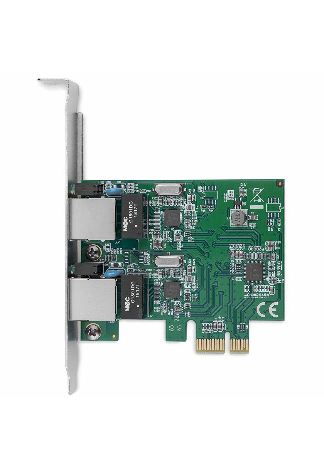 Adaptador Tarjeta de Red Startech PCI-E 2 Puertos RJ45-4
