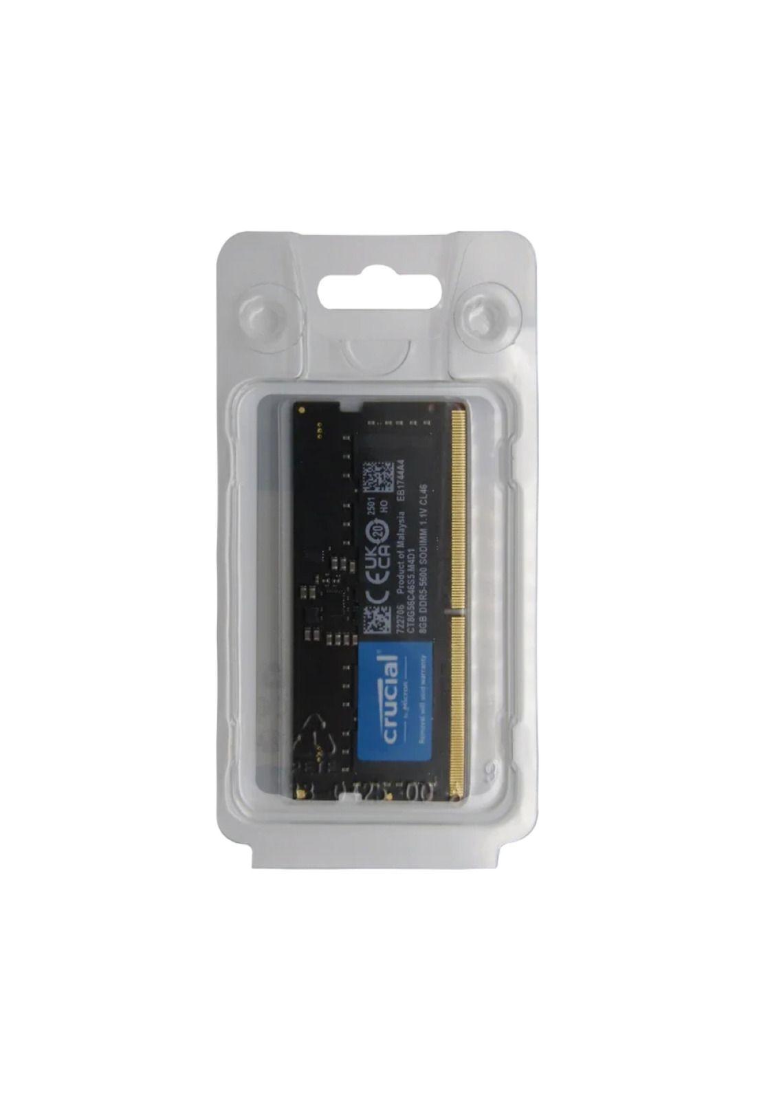 Memoria RAM Crucial 8GB DDR5-5600 SODIMM Crucial | Paris.cl