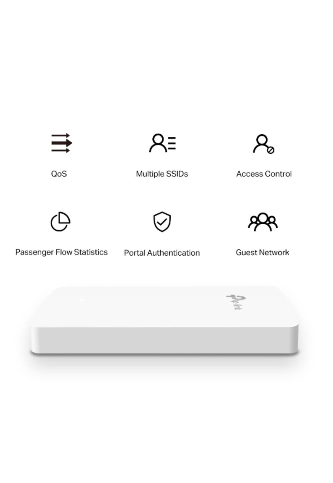 Punto Acceso EAP235-Wall Omada AC1200 WiFi MU-MIMO PoE-4