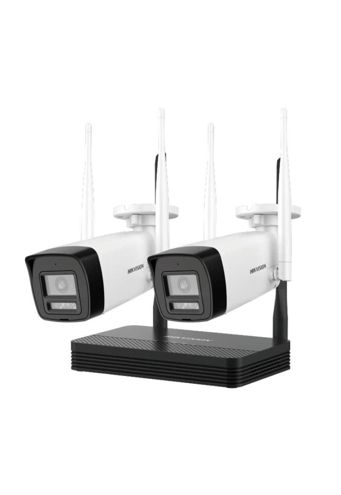 Kit Cámaras Hikvision Bullet x2 NVS 2MP H.265 WiFi IP66-2