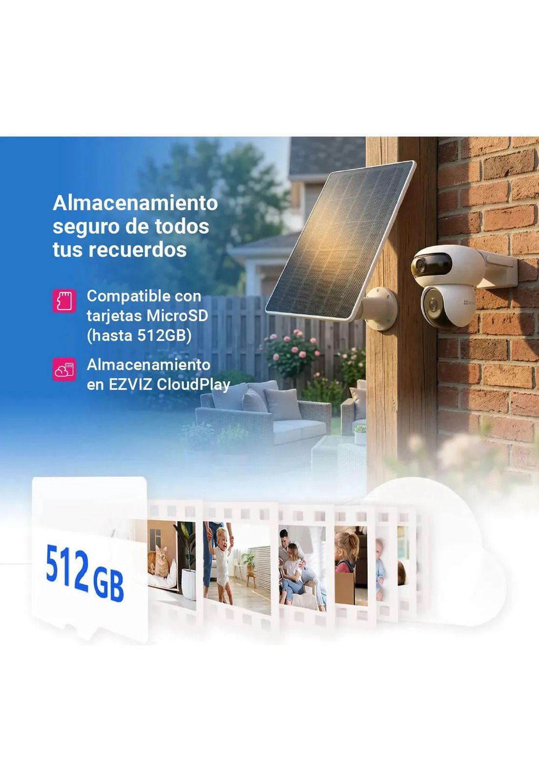 Camara Seguridad Wifi Dual Hb90 2k+ Con Panel Solar Ezviz-5