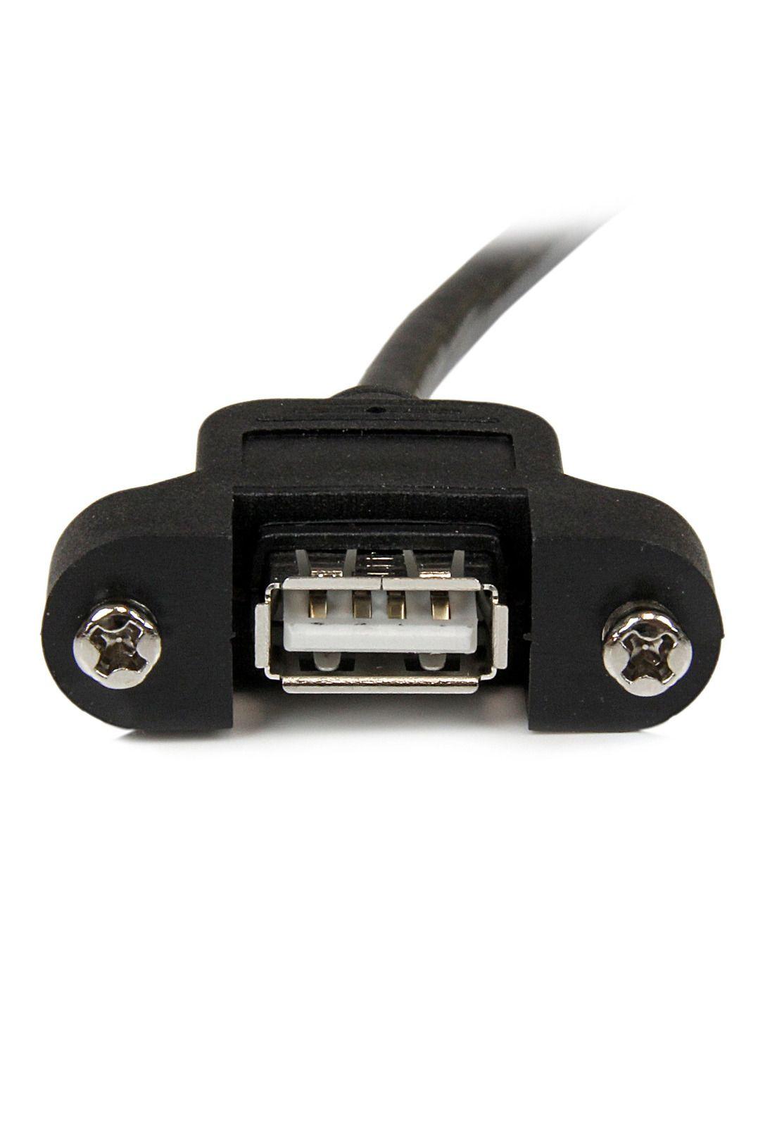 Cable Alargador Startech USB 2.0 para Empotrar en Panel-2
