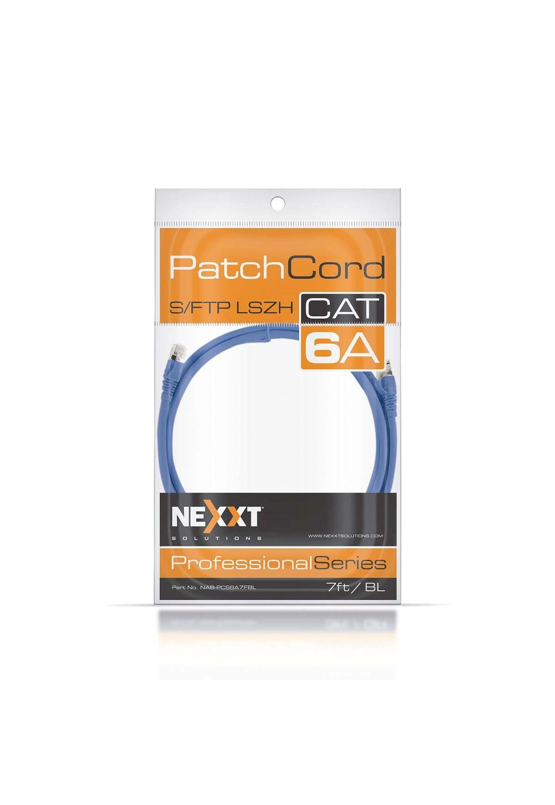 Nexxt Patch Cord S/FTP multifilar Cat6a tipo LSZH 2mt-2