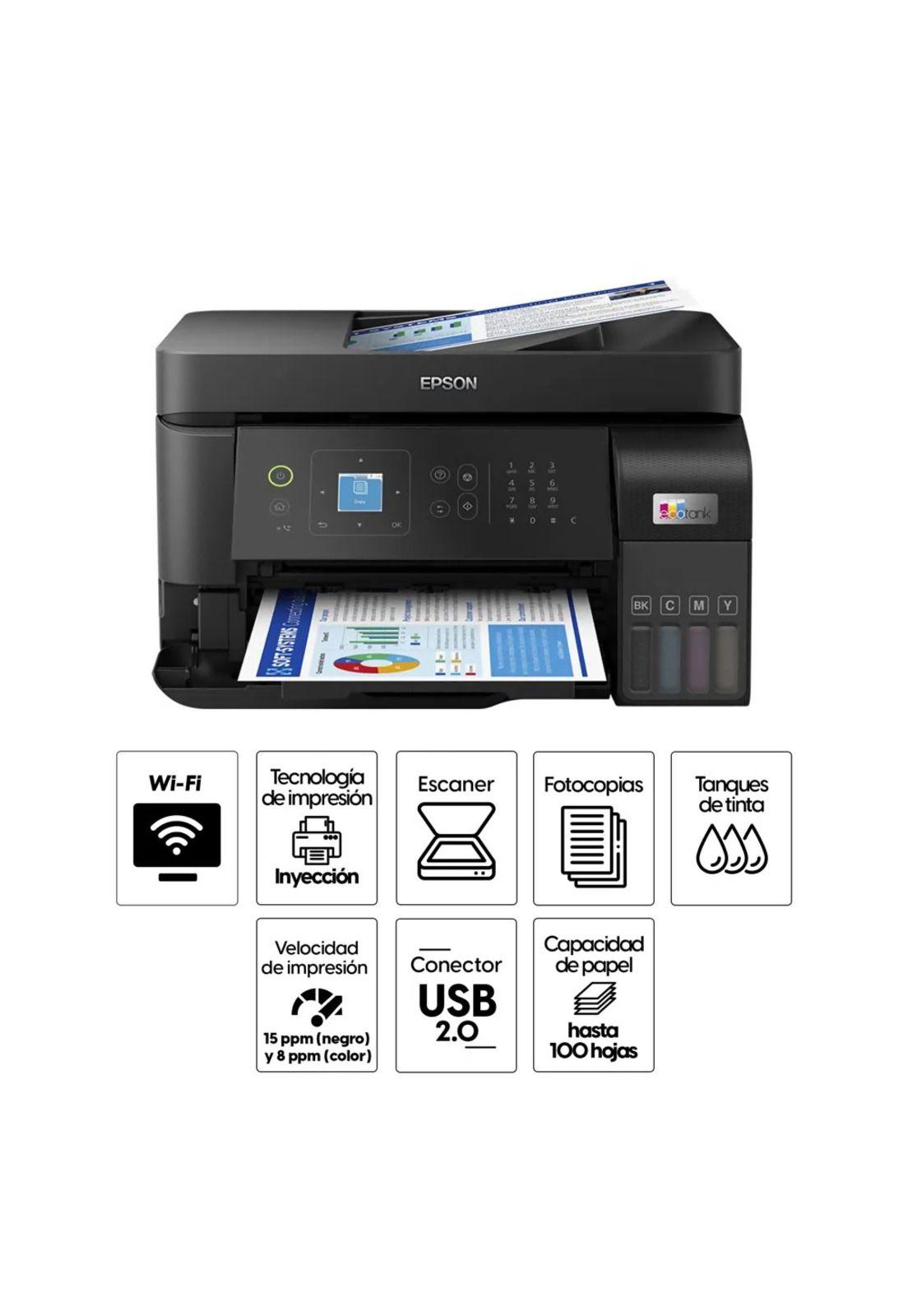 Multifuncional Epson EcoTank L5590 33ppm Wi-Fi USB Ethernet-1