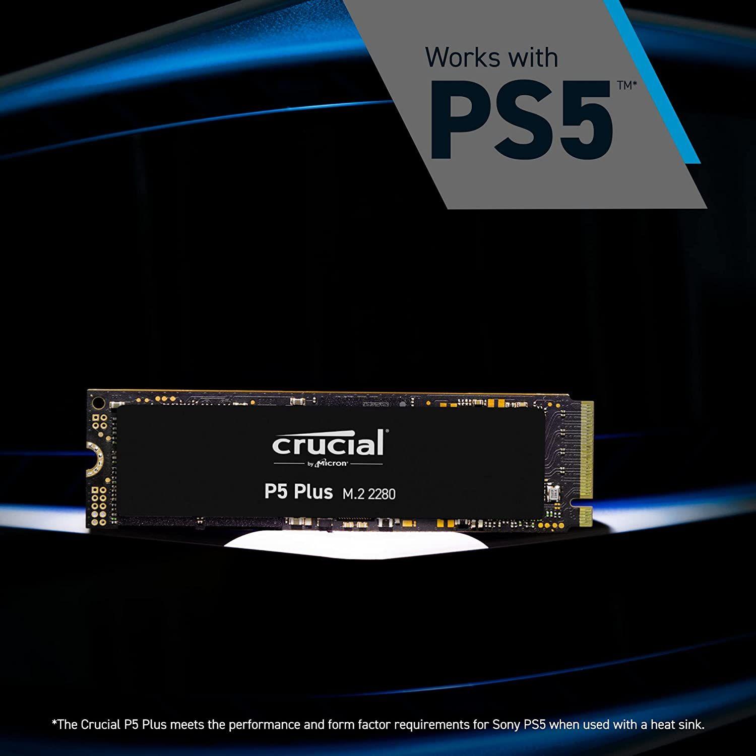 Disco SSD Crucial P5 Plus 500GB CT500P5PSSD8-3