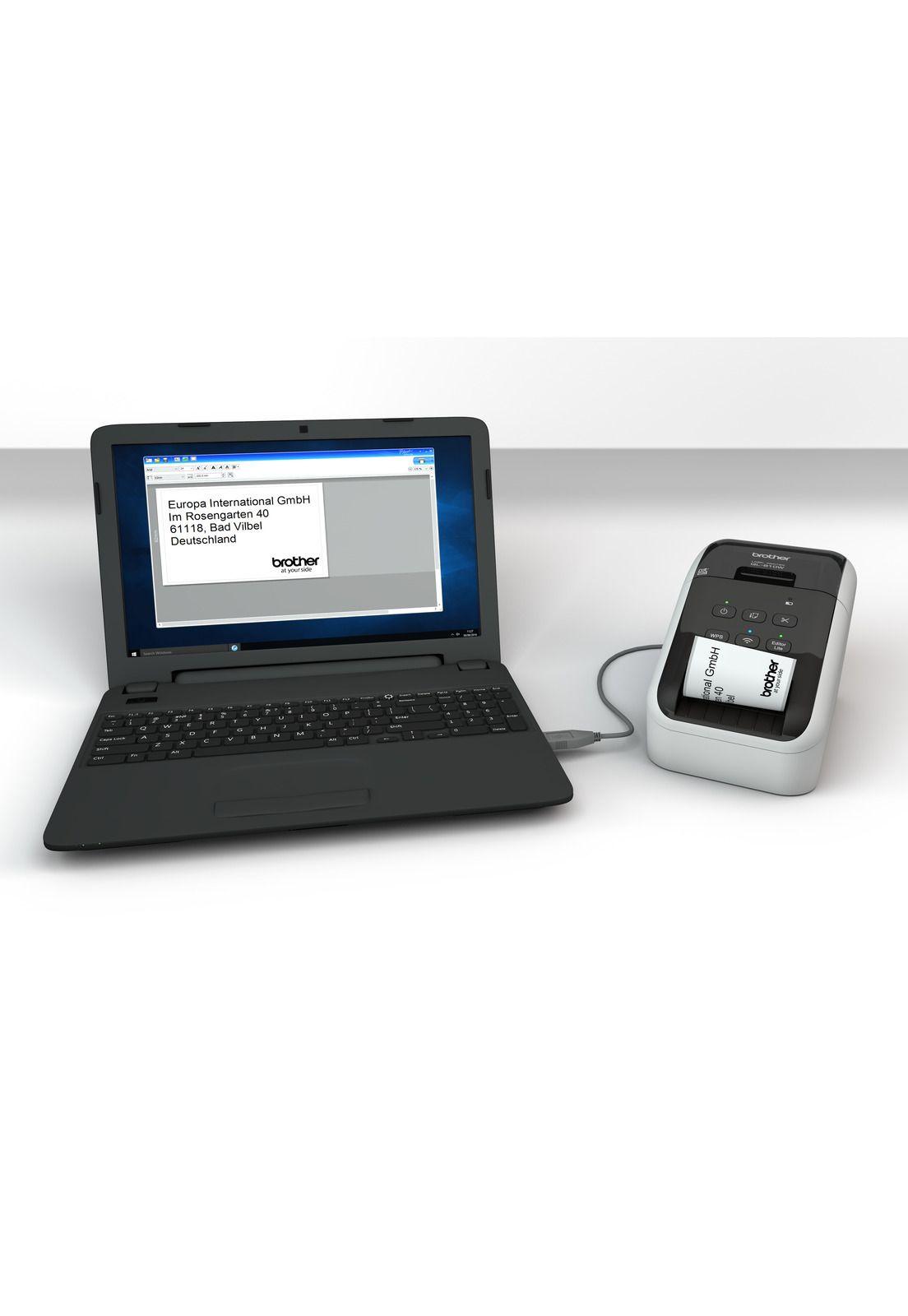 Etiquetadora Brother Ql-810w Usb Wifi-3