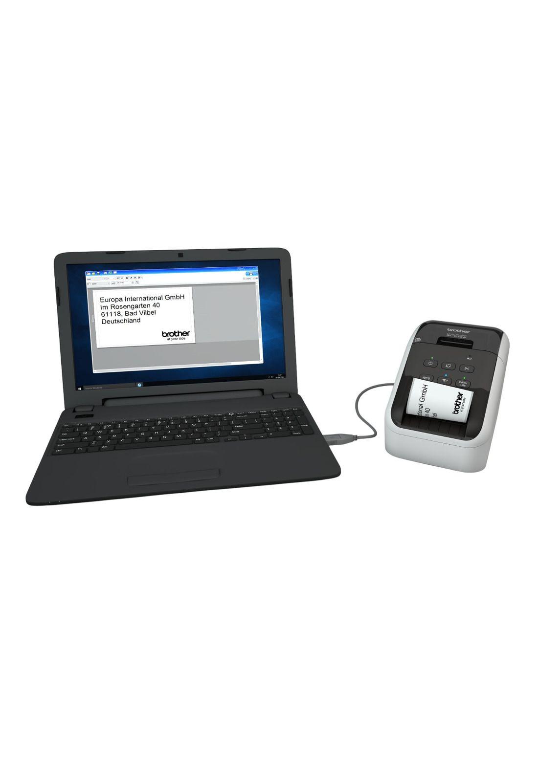 Etiquetadora Brother Ql-810w Usb Wifi-5