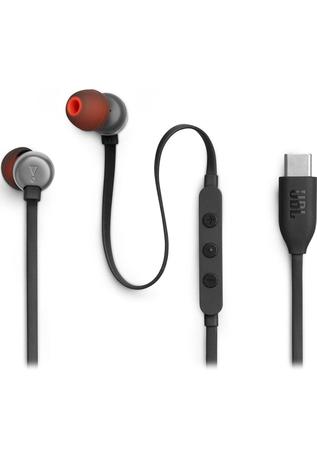 Audífonos JBL Tune 310C In-Ear Wired USB-C Negro-0