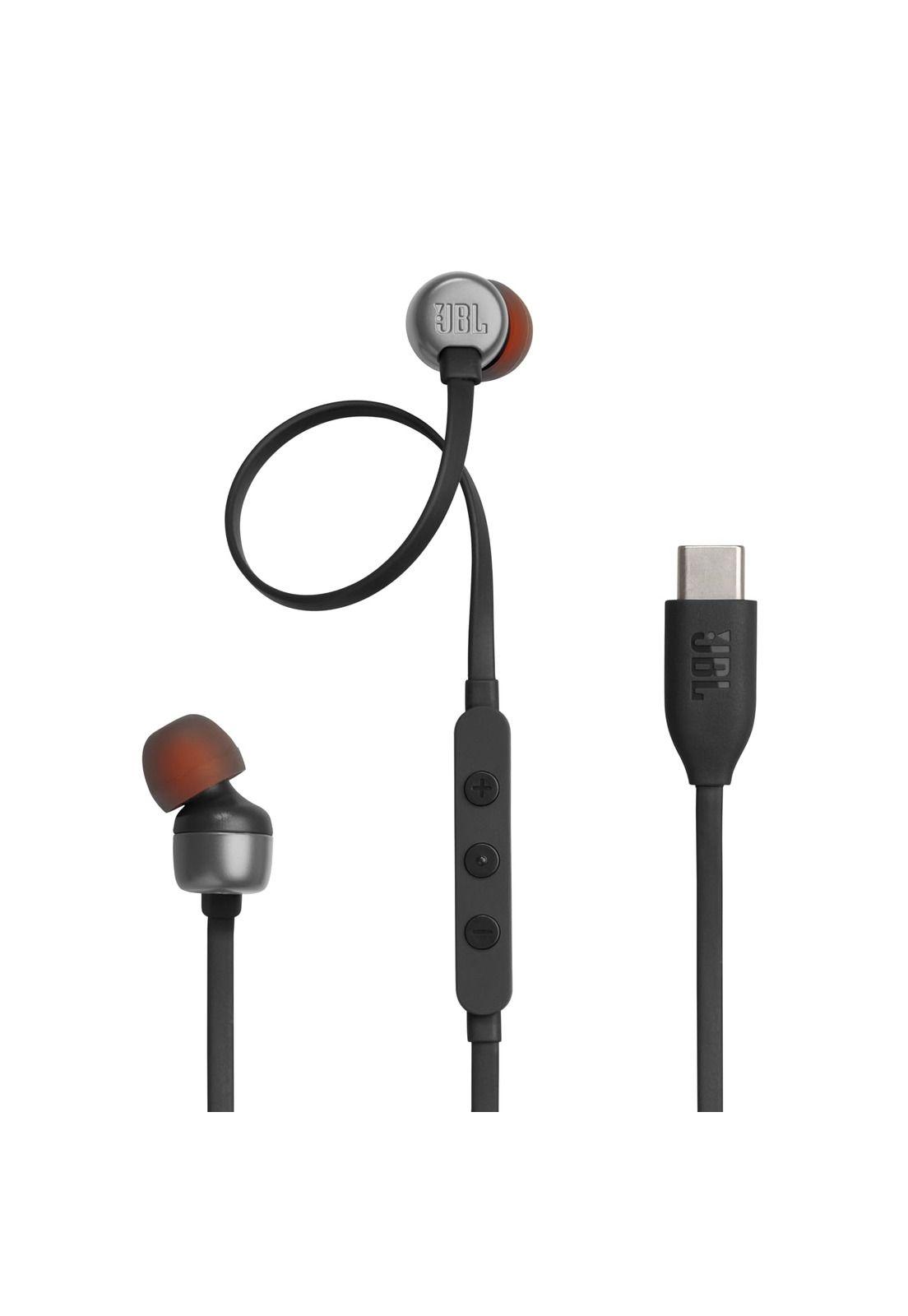 Audífonos JBL Tune 310C In-Ear Wired USB-C Negro-1