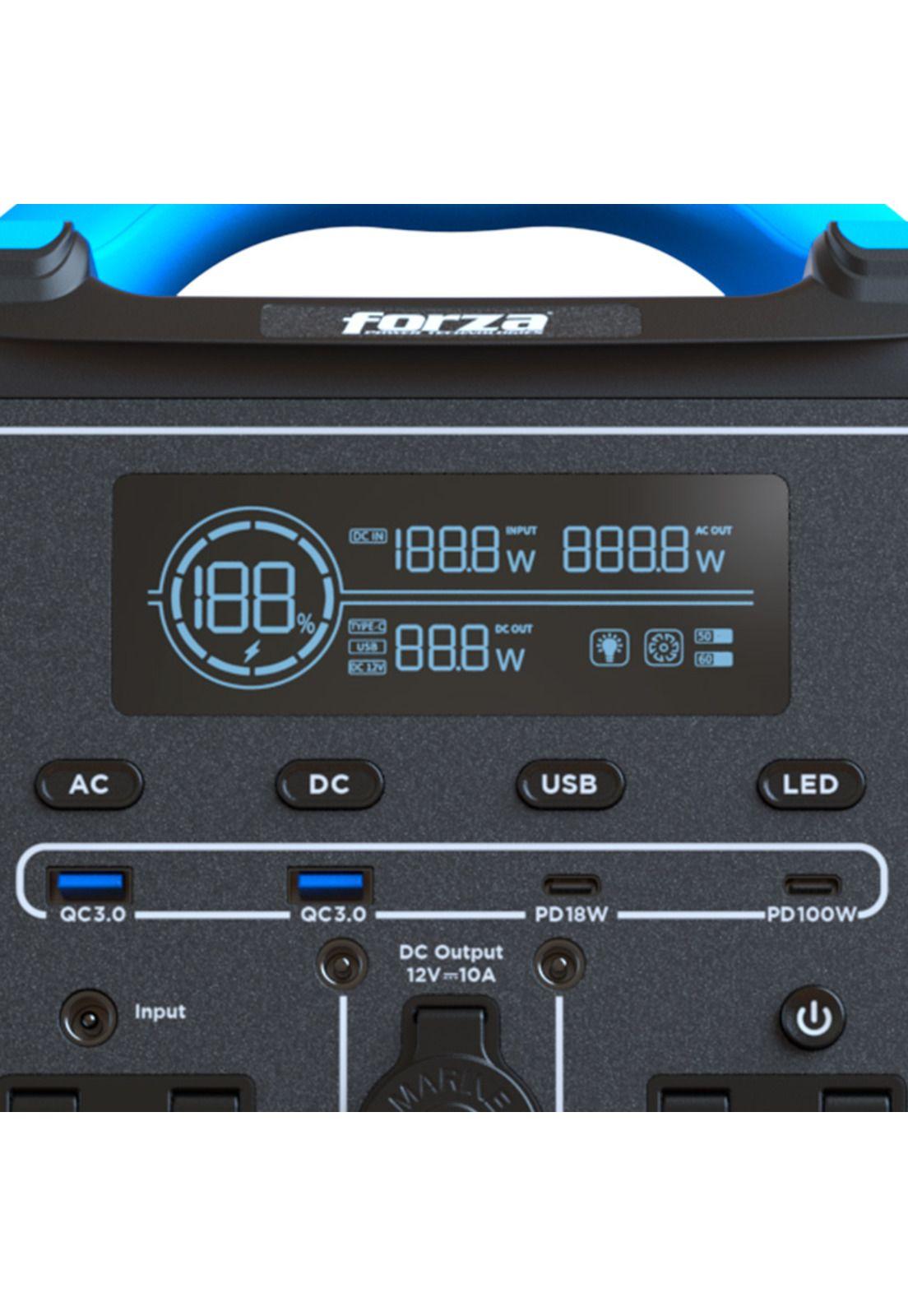 Estación De Energía portatil Forza FPP-T702-I 700W-3