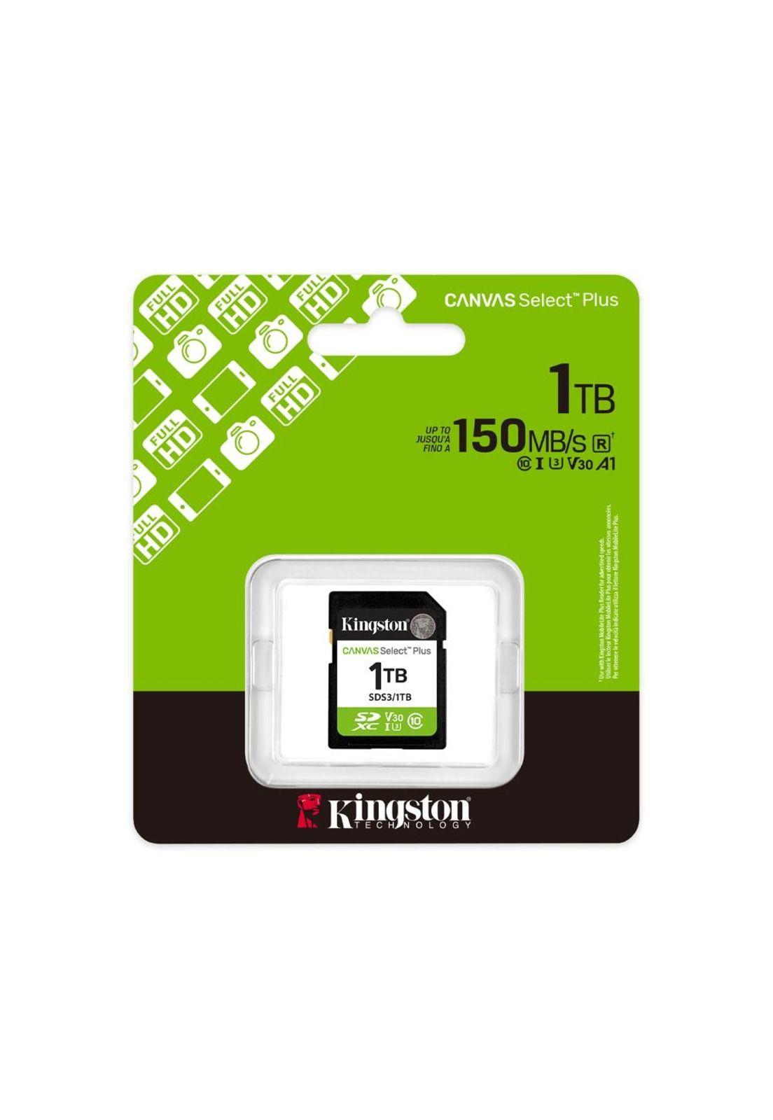 Tarjeta de Memoria SD Kingston 1TB Canvas Select Plus-0