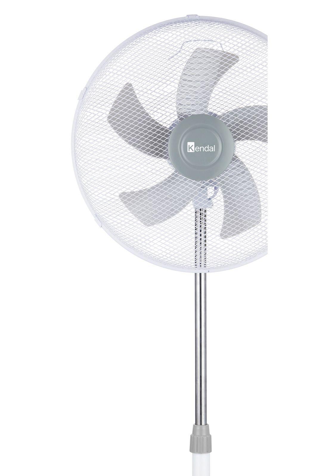 Ventilador Pedestal Kendal 18" Kf-18p 60W potencia Blanco-1