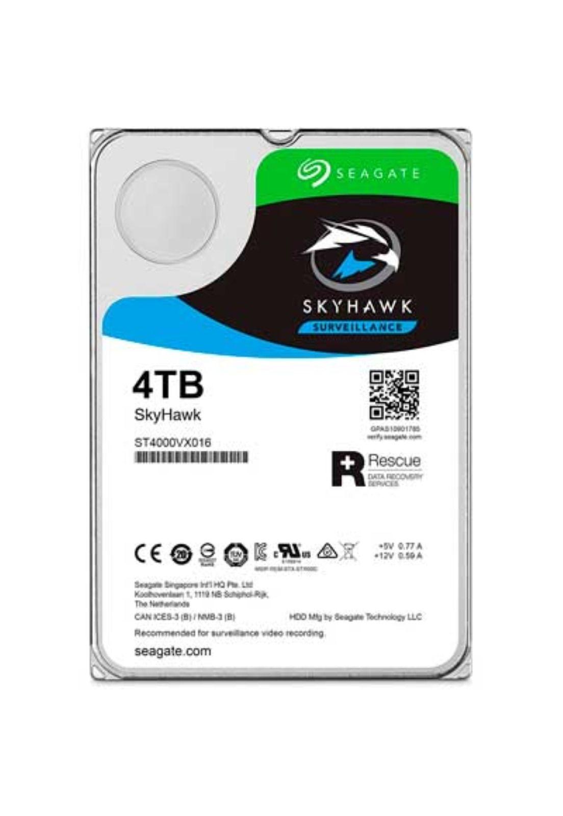 Disco Duro Seagate SkyHawk 4TB 3.5" SATA 256MB-2