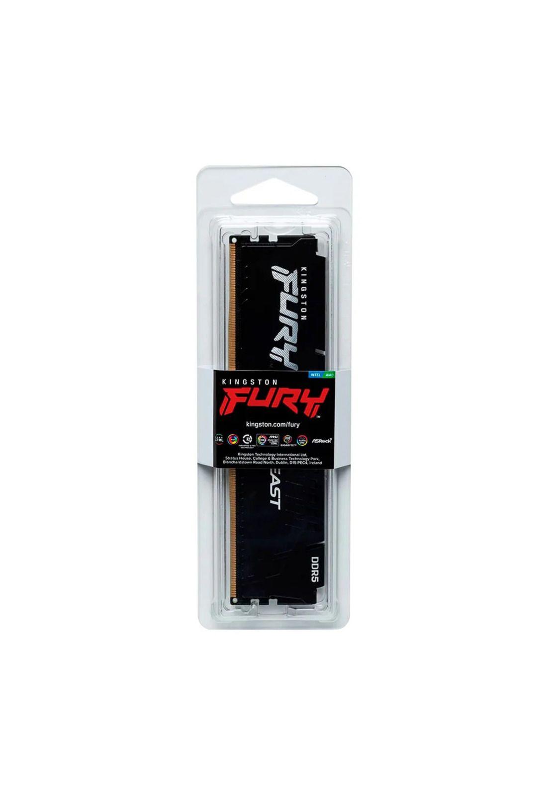 Memoria RAM Kingston FURY Beast 16GB 5200MHz DDR5 CL40 Negro-2