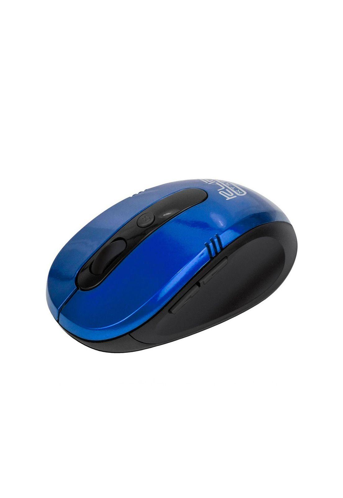Klip Xtreme Vector Mouse Óptico Inalámbrico Azul-0