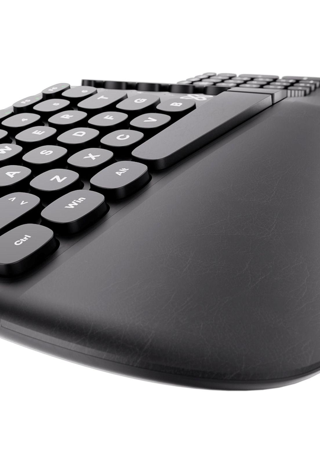 Teclado Ergonómico KlipXtreme Evolve Wired USB-1