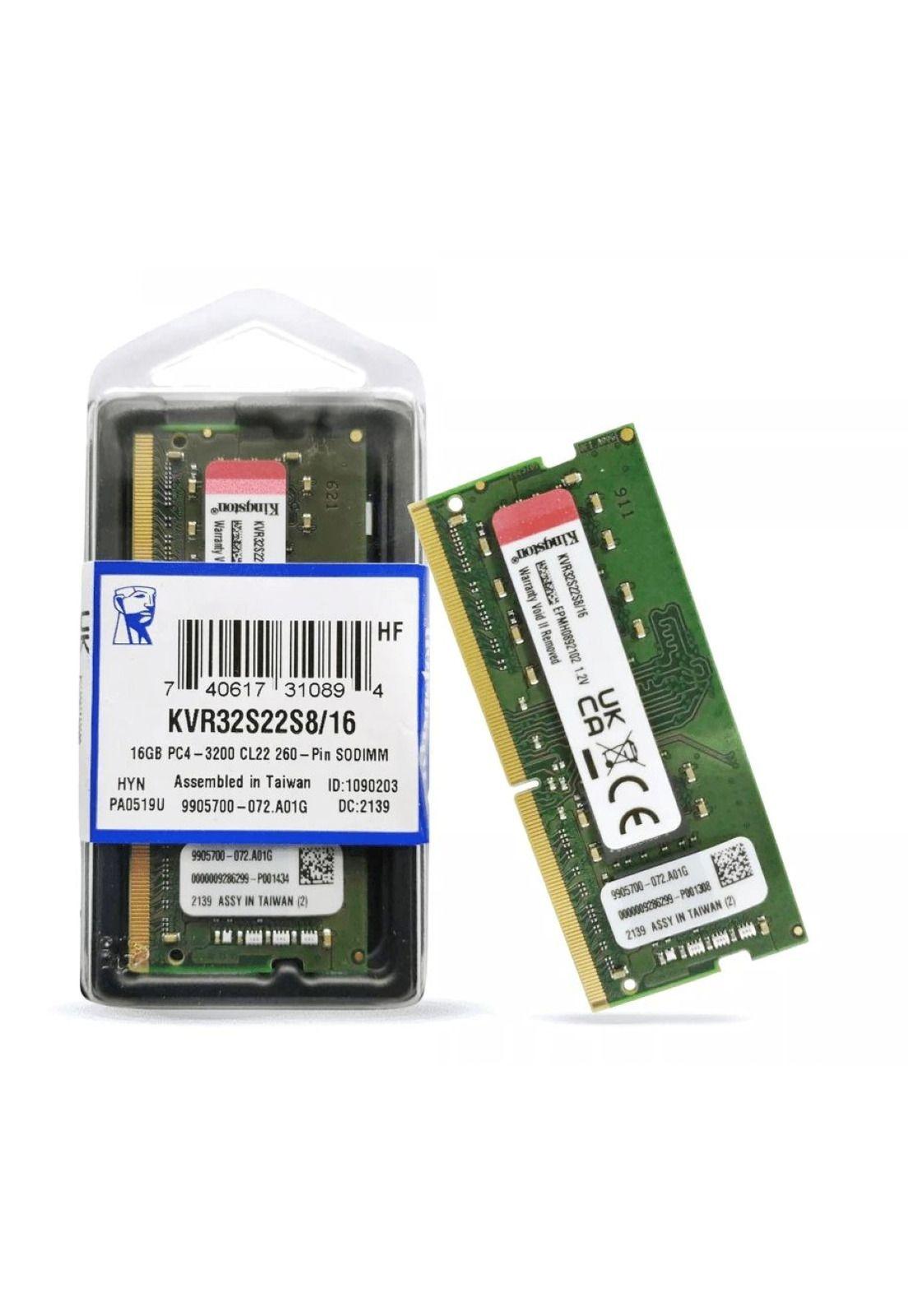 Memoria RAM Kingston ValueRAM 16GB DDR4 3200MHz-2