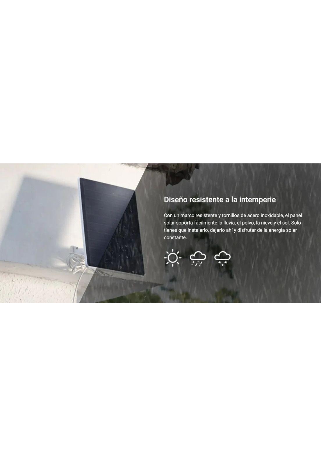 Panel Solar Ezviz Psp8 8w Tipo C Soporte 360° 5.4v 6.8v-3
