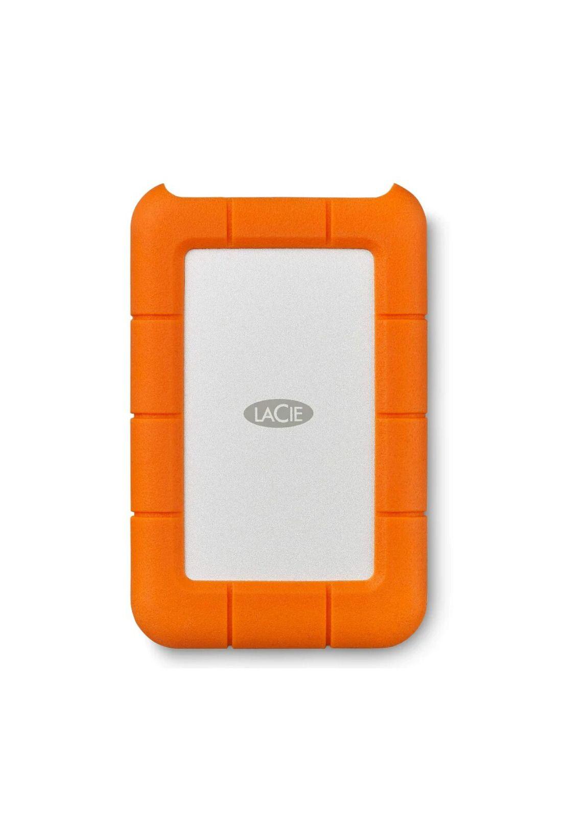 Disco Duro portátil LaCie Rugged USB-C 1TB Naranja-0