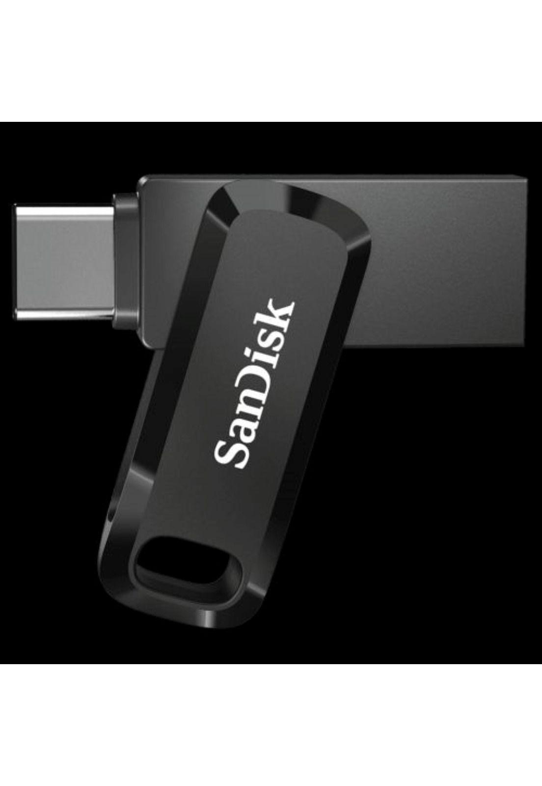 Pendrive SanDisk Ultra Dual Drive Go 128GB USB-C USB-A Negro-2