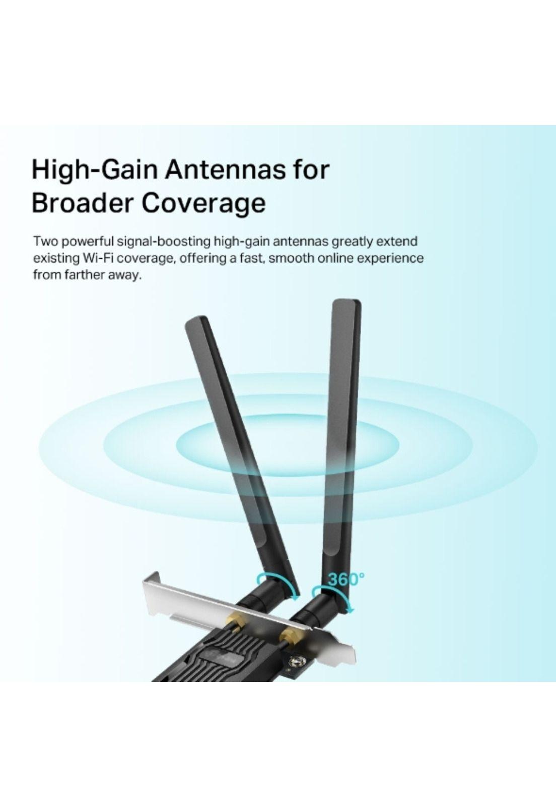 Adaptador PCIe TP-Link Archer TX20E AX1800 Wi-Fi 6 BT 5.2-2