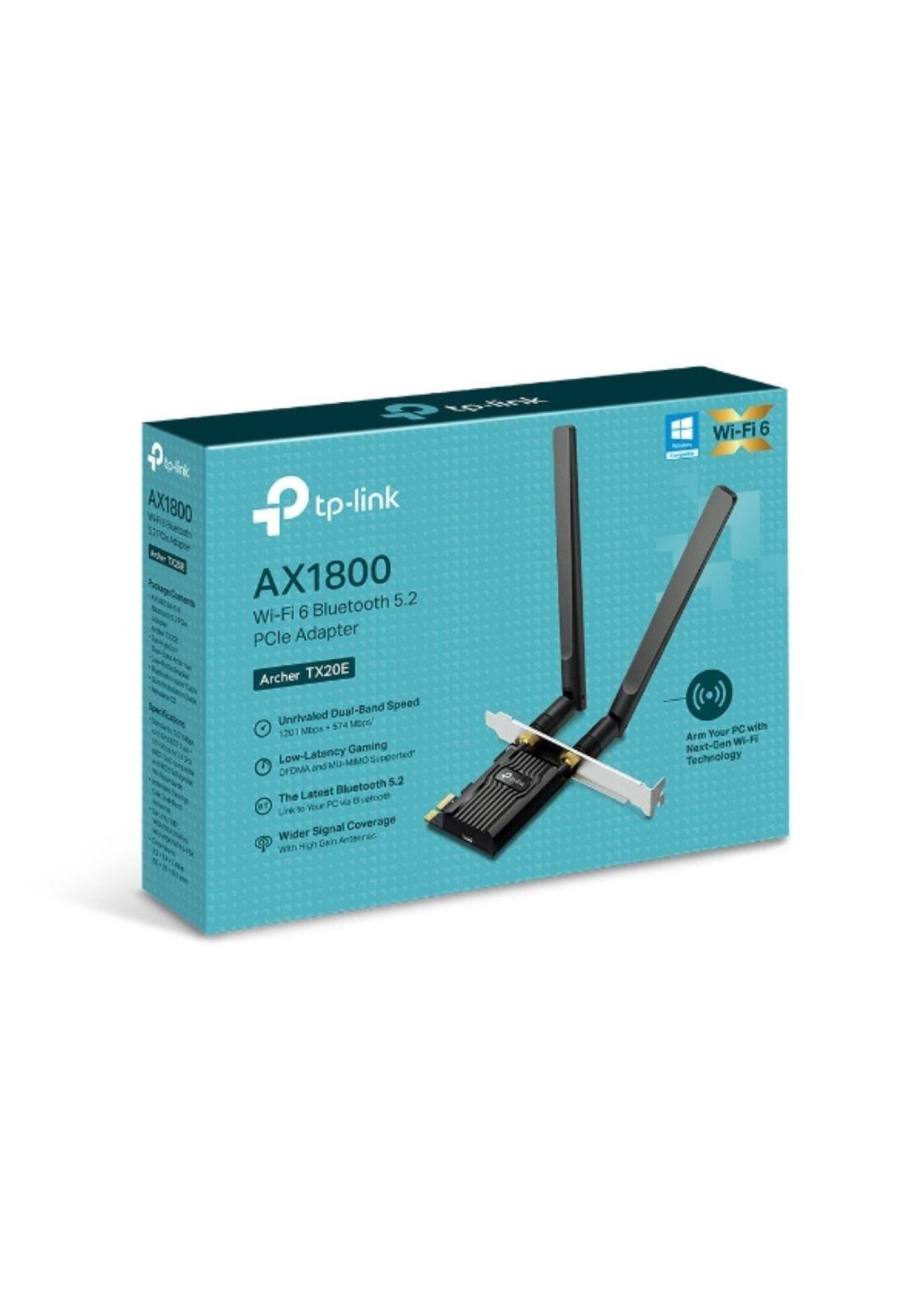 Adaptador PCIe TP-Link Archer TX20E AX1800 Wi-Fi 6 BT 5.2-4