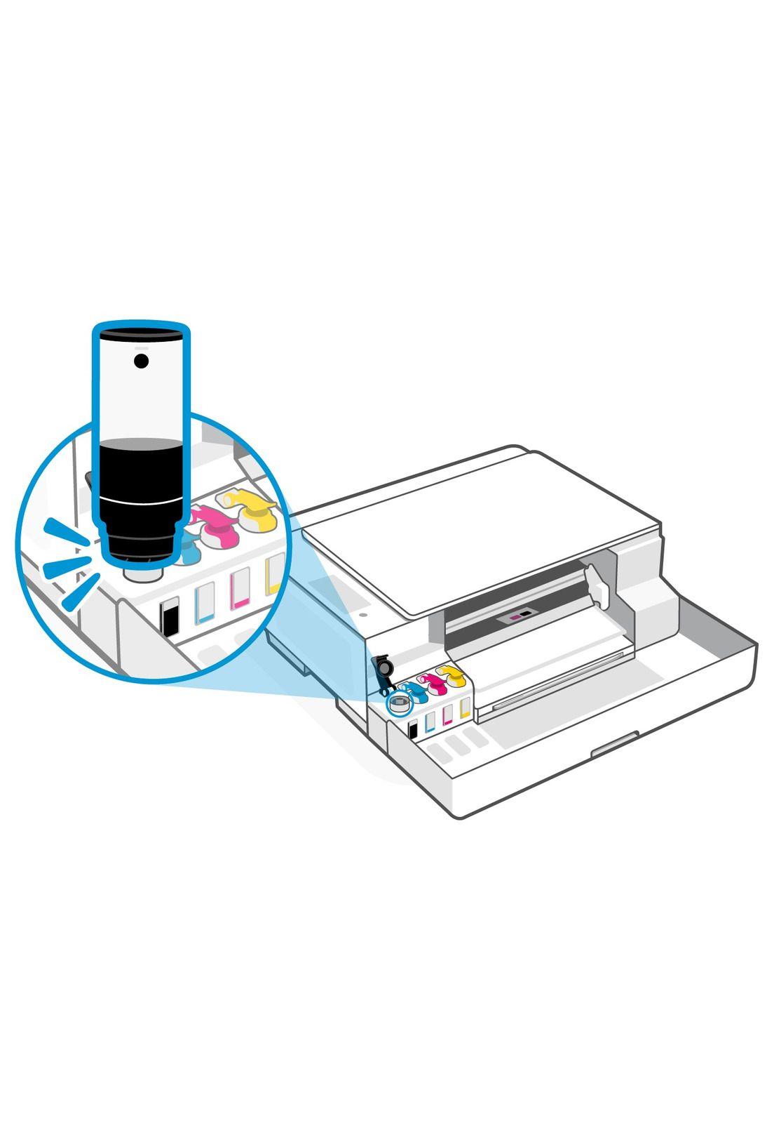 Kit 4 Tintas para Impresora Hp Gt53 y Gt52 Pack 4 Colores-2