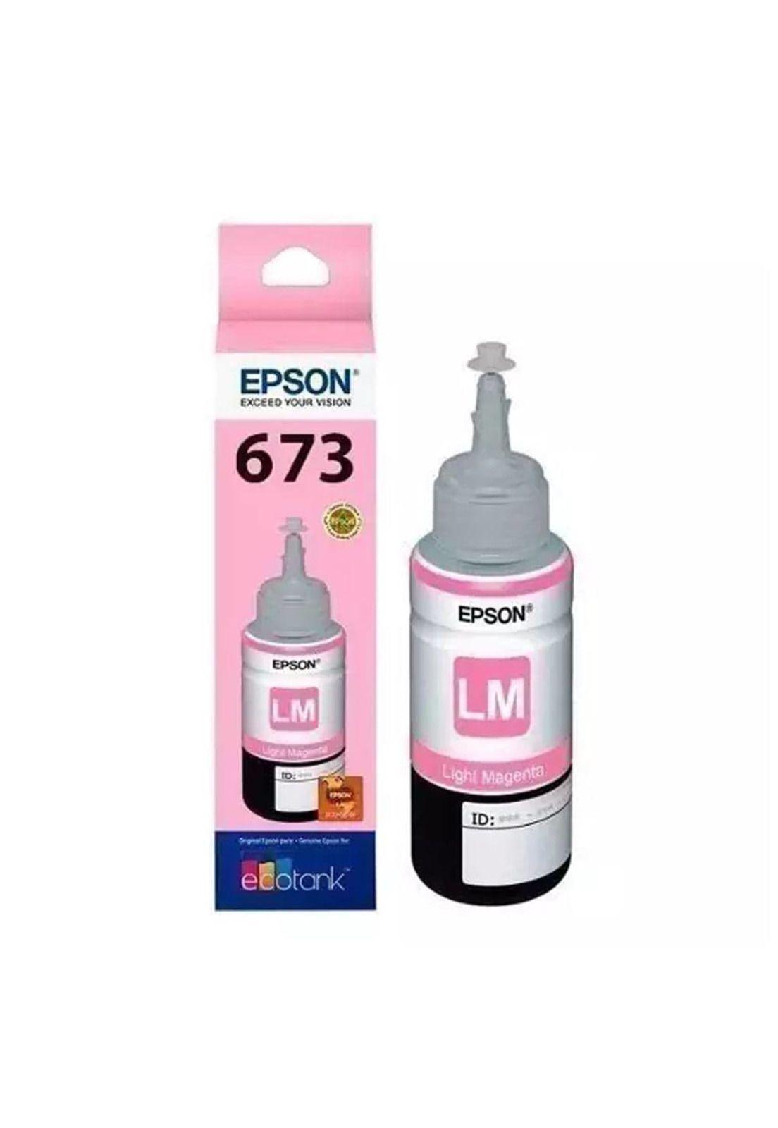 Tinta Botella Epson T673 Ecotank 70ml Magenta Claro-0