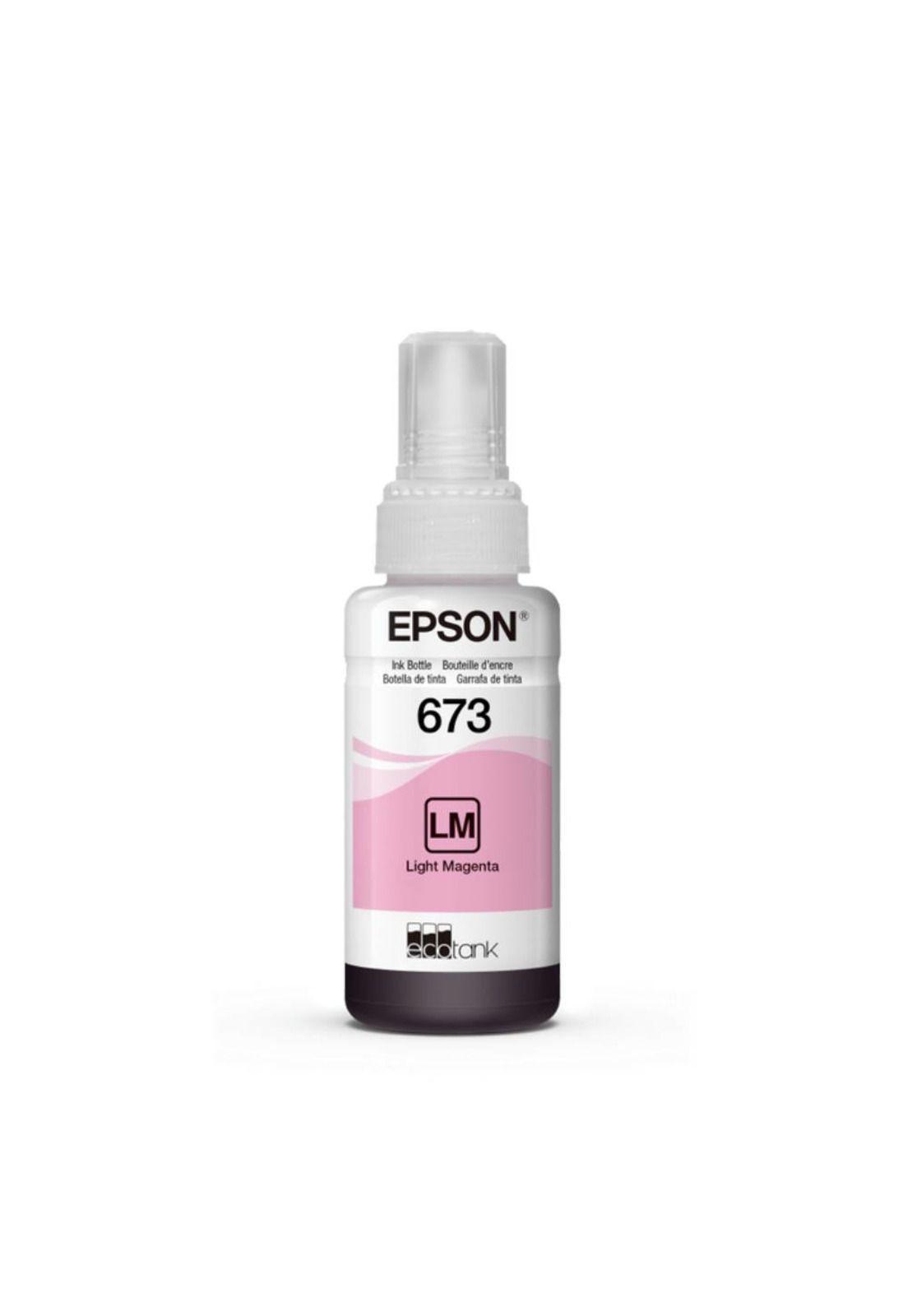Tinta Botella Epson T673 Ecotank 70ml Magenta Claro-1