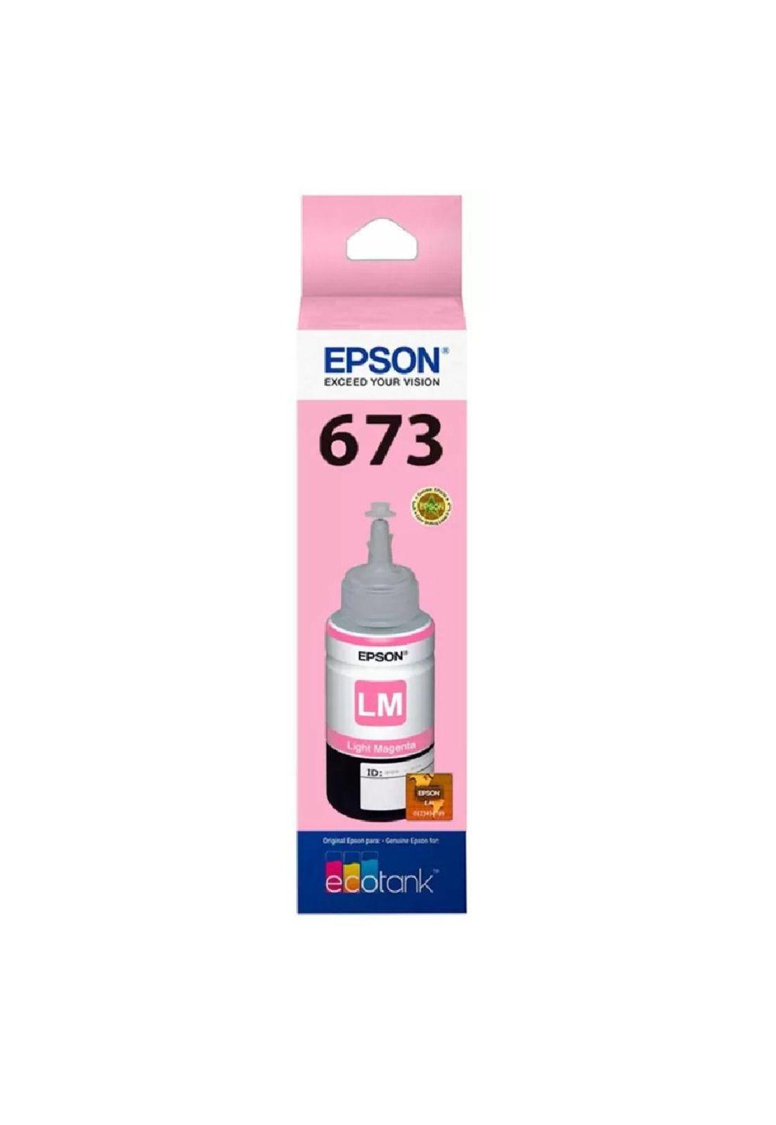 Tinta Botella Epson T673 Ecotank 70ml Magenta Claro-2