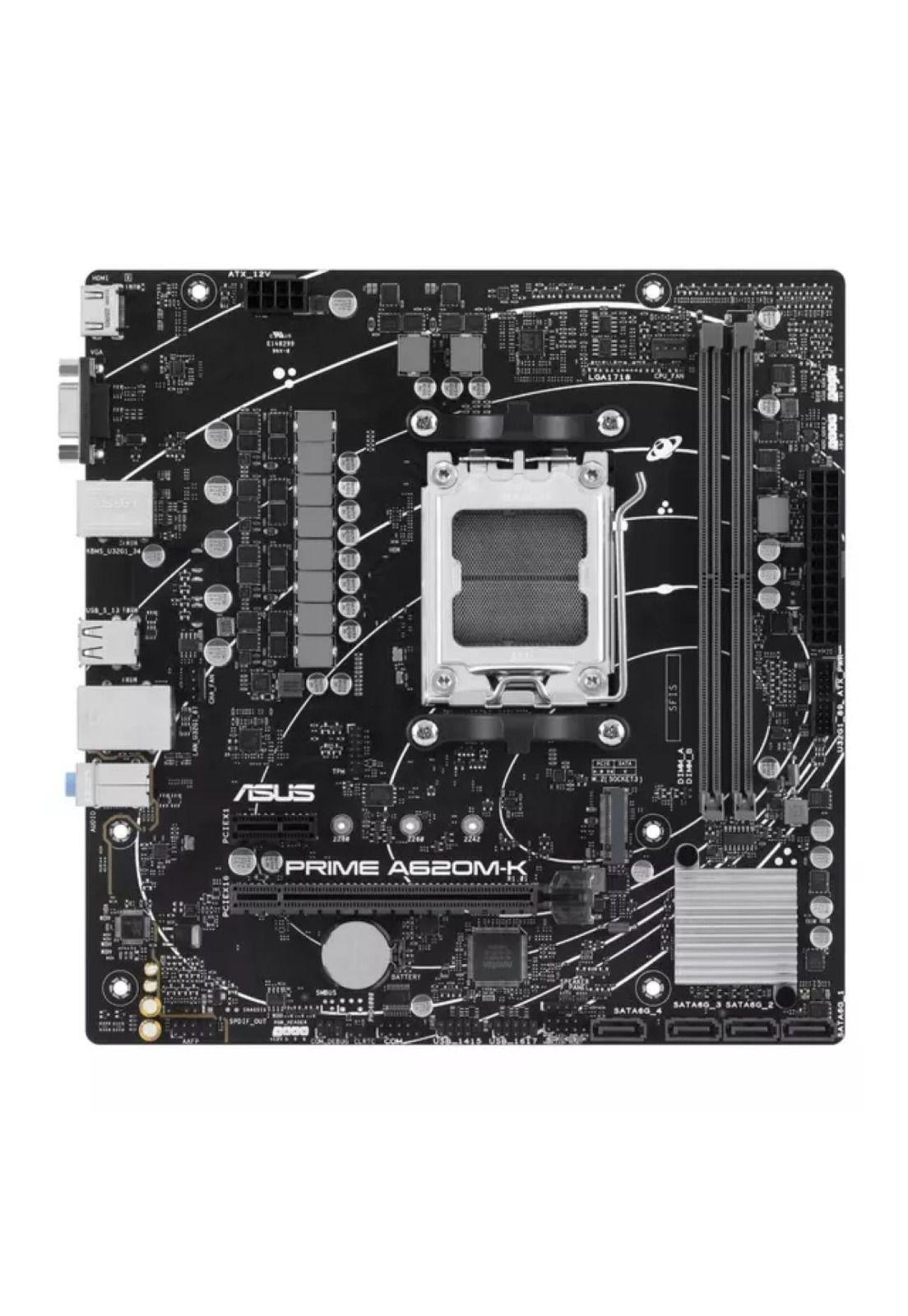 Placa Madre Asus PRIME A620M-K DDR5 AMD micro-ATX-2