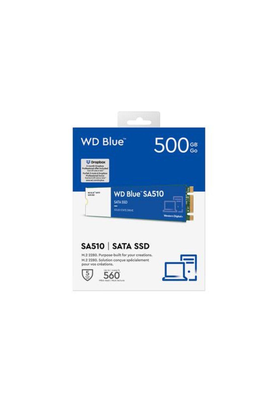 Disco Sólido Western Digital Blue SA510 500GB M2 2280-3