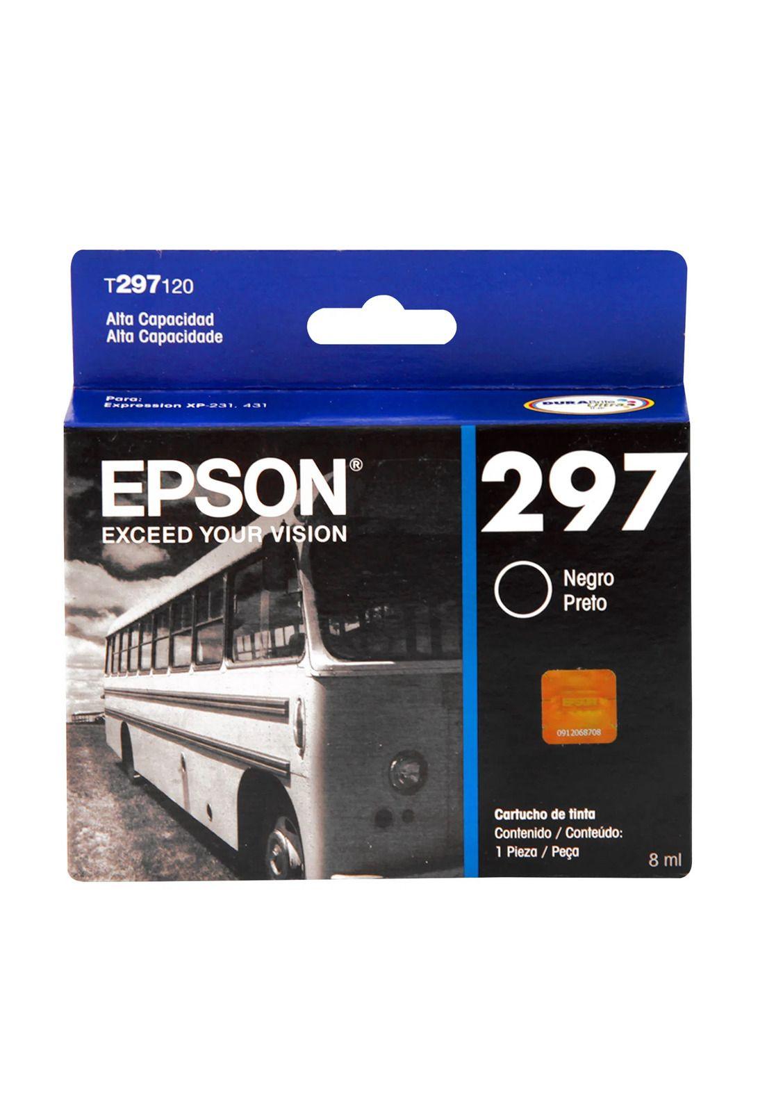 Cartucho De Tinta Epson 297 Negro Original-0