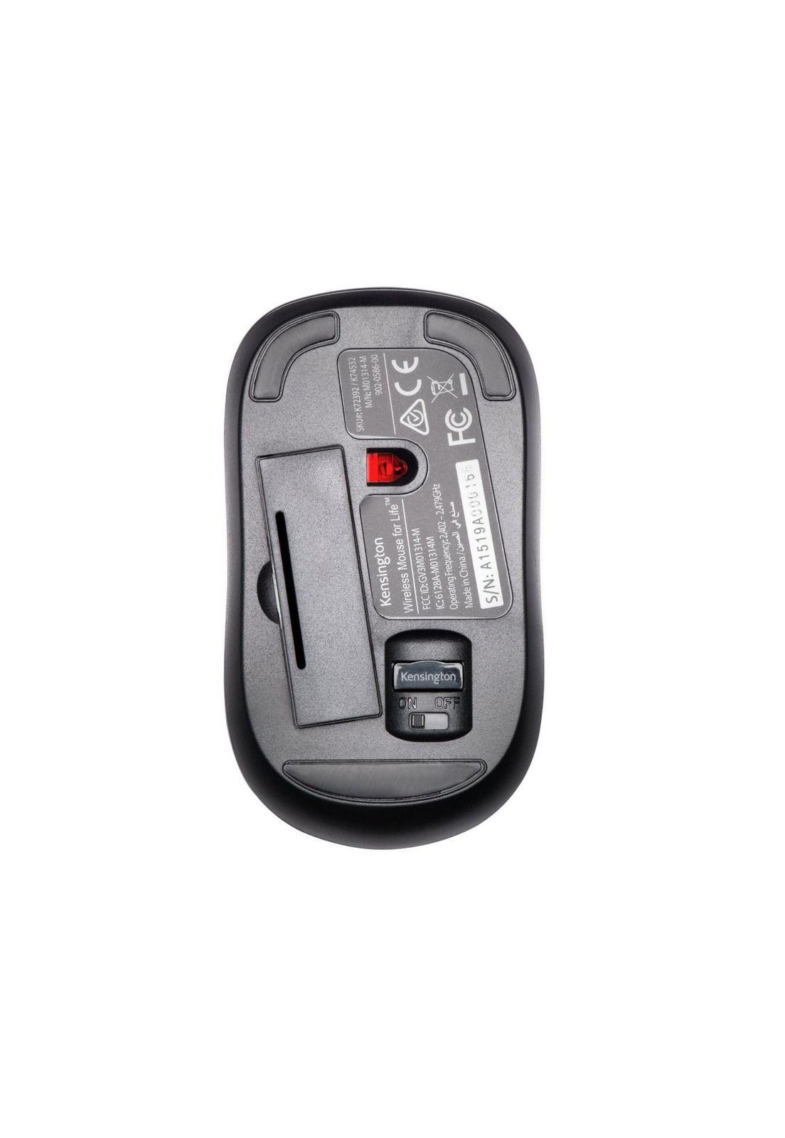 Mouse Kensington For Life Negro-2