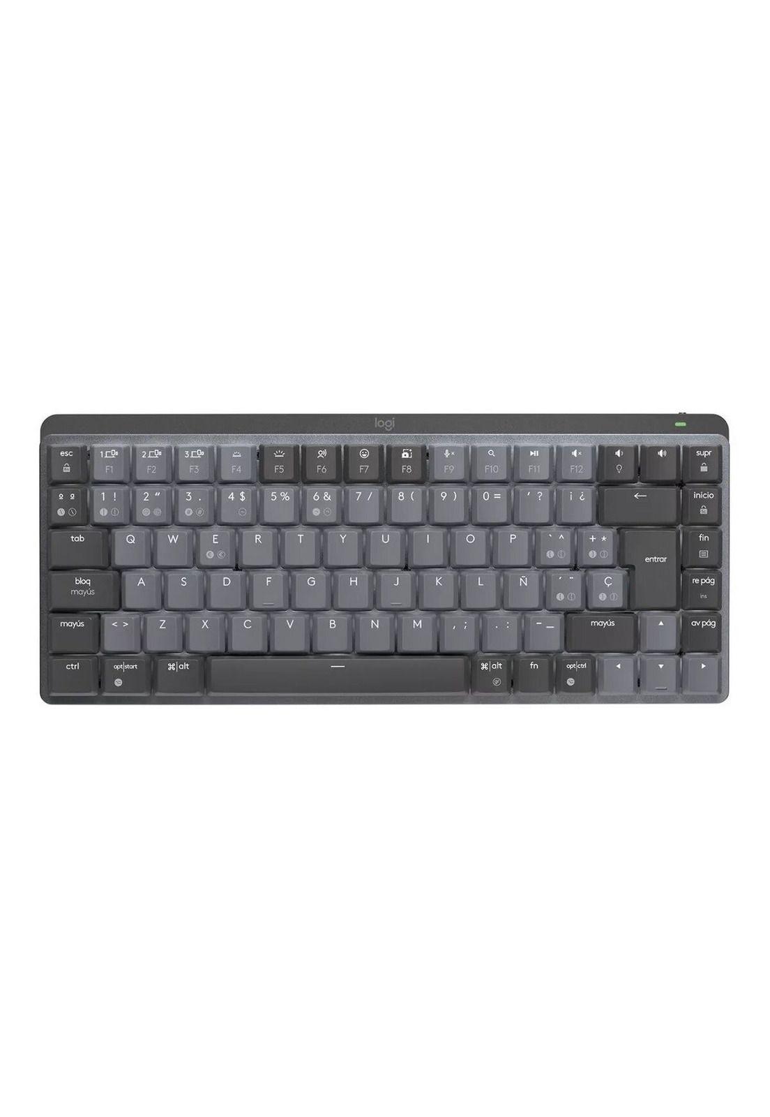 Teclado Logitech MX Mechanical Mini Dongle USB Grafito-2
