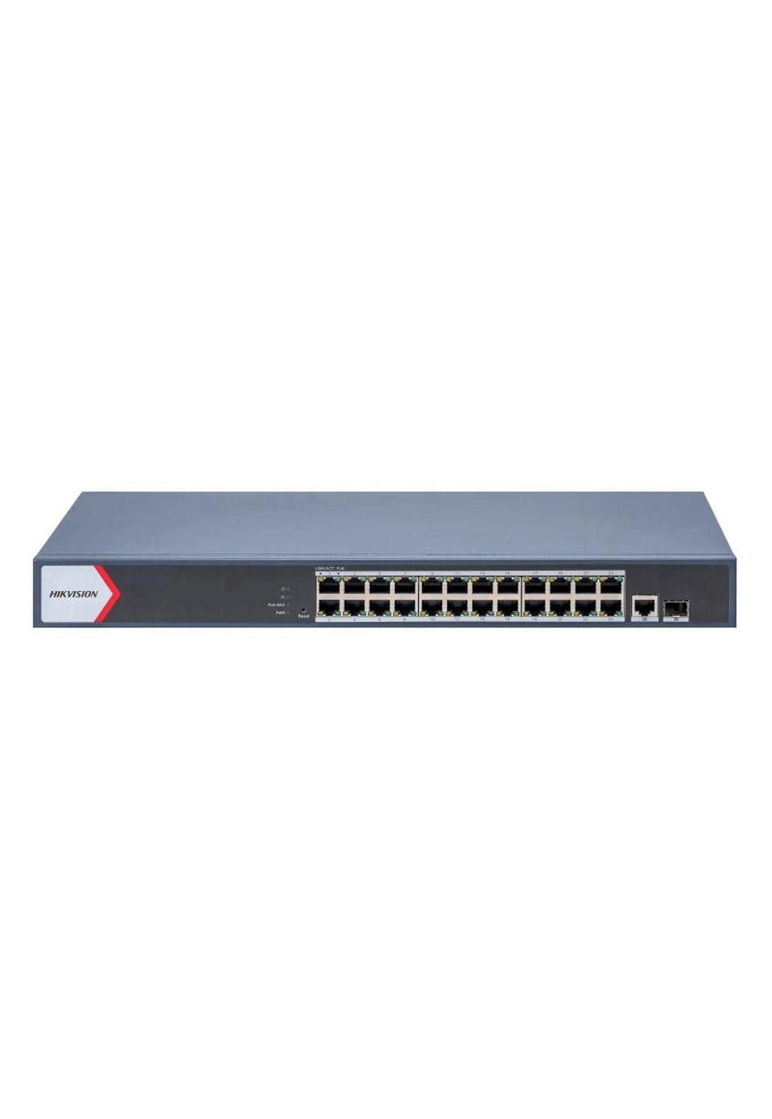 Switch Hikvision 24 puertos Gigabit Smart POE 230W-0