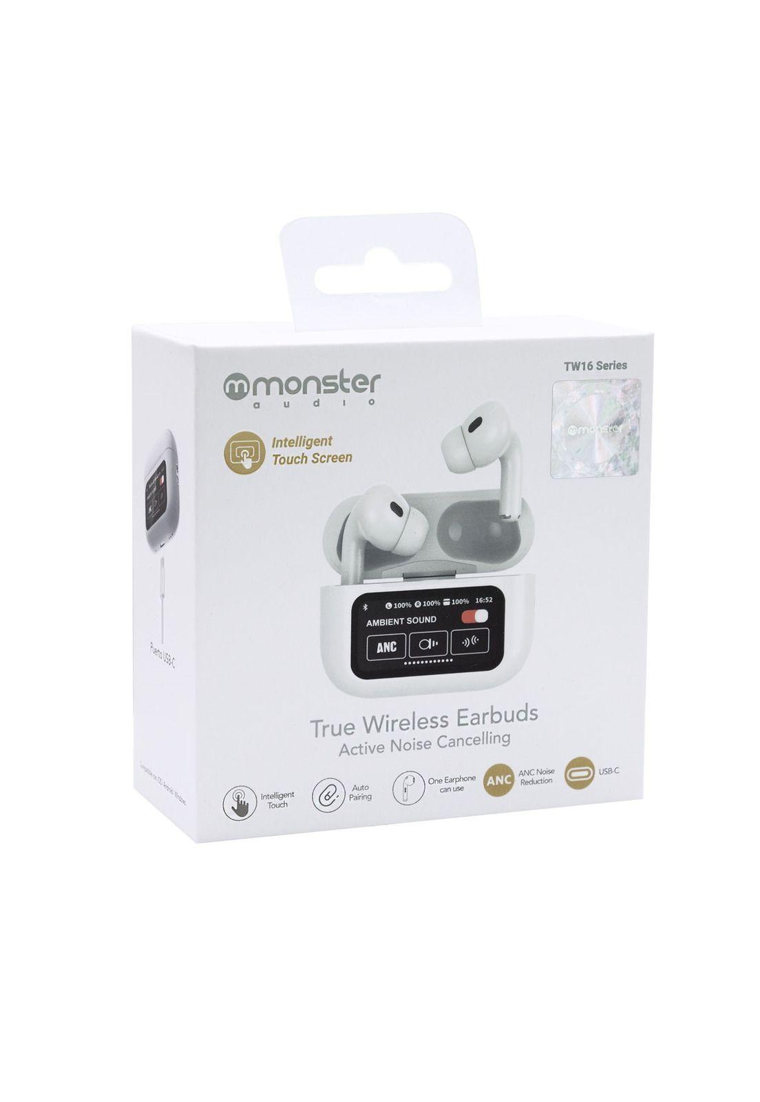 Audifonos Monster True Wireless Tw16 con Pantalla tactil-0